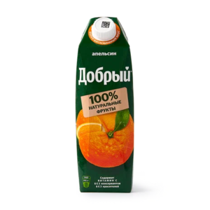 Нектар Апельсин «Добрый» 1 л