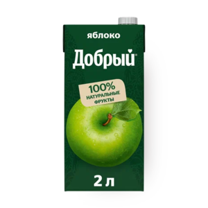 Нектар Яблоко «Добрый» 2 л