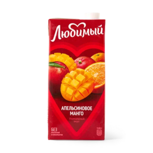 Напиток сокосодержащий Апельсиновое манго «Любимый» 950 мл