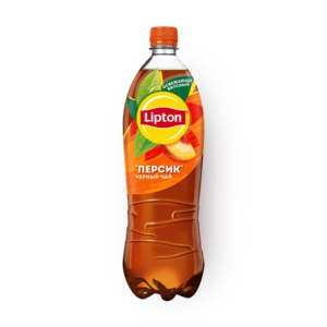 Чай холодный чёрный Lipton персик 1 л
