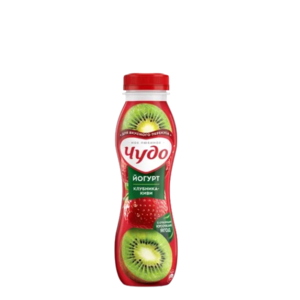 Питьевой йогурт, Клубника-Киви 1,9% 260г
