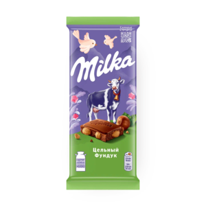 Шоколад молочный Milka Цельный фундук 80 г