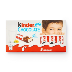 Шоколад Kinder Chocolate с молочной начинкой 100 г