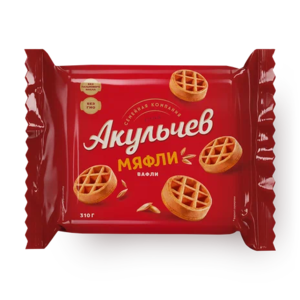 Вафли сдобные Мяфли «Акульчев» 310