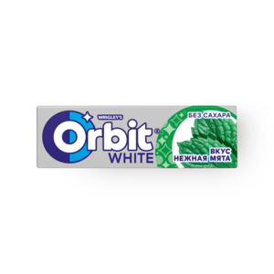 Жевательная резинка Orbit нежная мята 13,6 г
