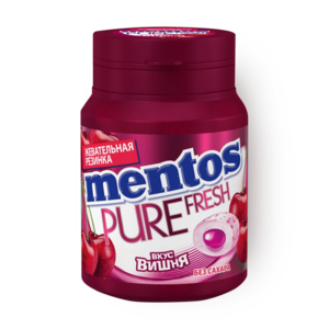 Жевательная резинка Mentos Pure Fresh вкус вишня 54 г