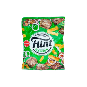 Сухарики Flint со вкусом шашлыка 100 г