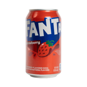 Напиток Fanta клубника, 0.355 л