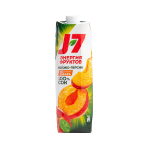 Нектар J7 яблоко-персик 970 мл