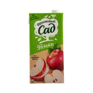 Нектар Фруктовый сад яблочный осветлённый 1.93 л
