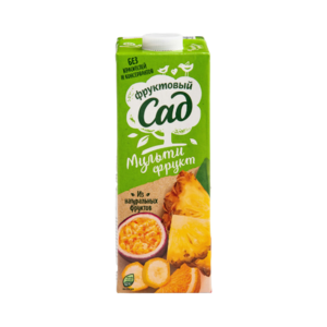 Нектар Фруктовый сад из смеси фруктов с мякотью, 0.95 л