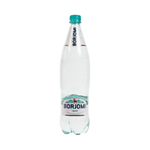 Вода Borjomi минеральная газированная 1 л