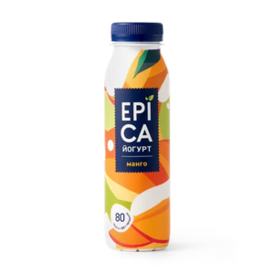 Йогурт питьевой Epica с манго 2,5% 260 г