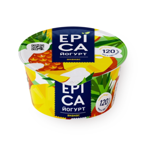 Йогурт Epica с ананасом 4,8% 130 г