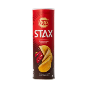 Чипсы Lays Stax со вкусом пикантной паприки, 140 г