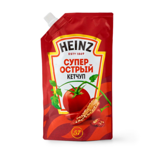 Кетчуп Heinz супер острый 320 г