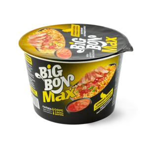 Лапша Big Bon Max куриная с пряным соусом 95 г