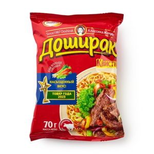 Лапша «Доширак» Квисти со вкусом говядины 70 г