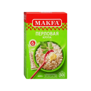Крупа Makfa перловая в варочных пакетах 400 г