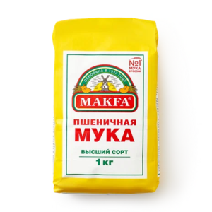 Мука пшеничная Makfa 1 кг