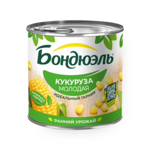 Кукуруза молодая Bonduelle 340 г