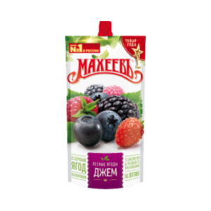 Джем Махеевъ® Лесные ягоды 300 г / дой-пак