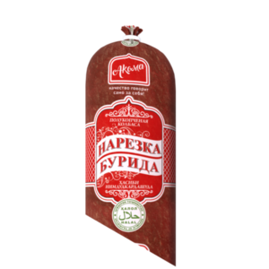 Полукопченая колбаса 